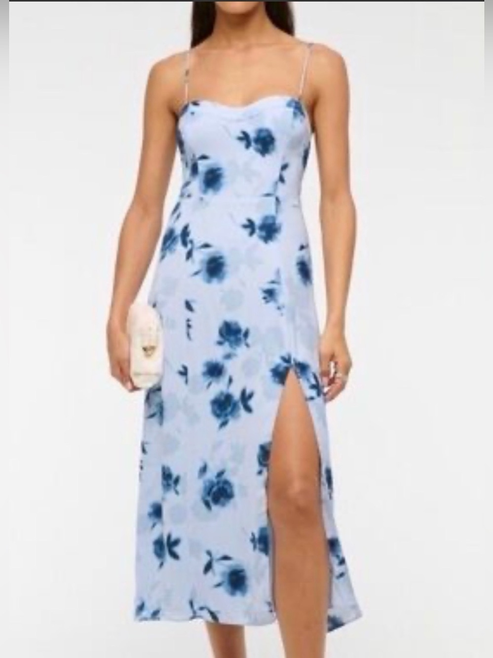 🌸 New With Tags – Abercrombie & Fitch Floral Midi Dress